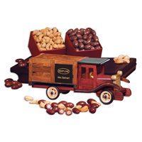 Classic 1925 Stake Truck with Chocolate Covered Almonds & Jumbo Cashews